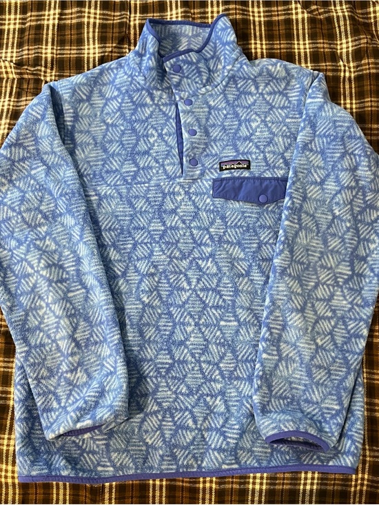 Patagonia Tops - Patagonia Synchilla Snap-T Fleece Pullover Batik Hex Women’s M